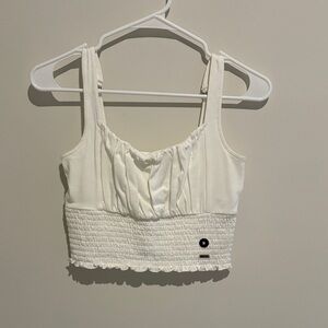 Hollister Cream Logo Tee